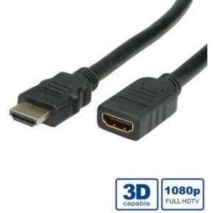 ADJ ADJBL11995577 HDMI High Speed Extension Cable with Ethernet - [F/M - 5M]