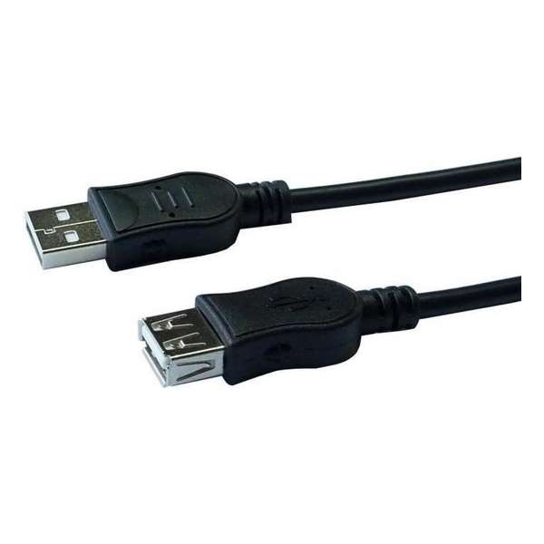 CONTINENTAL EDISON USB-verlengkabel Male / USB Female - 3m