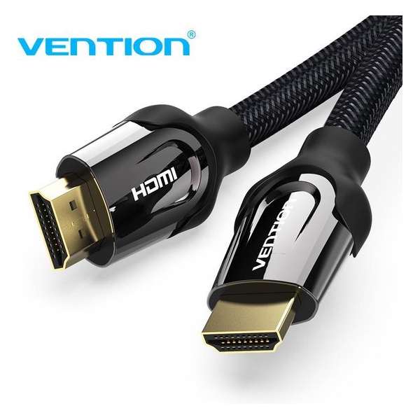 Vention Professionele HDMI 1.4 Kabel 4K - Nylon draad en ARC  - 10 Meter