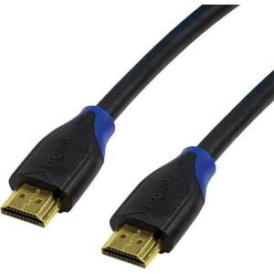 LogiLink CH0067 HDMI kabel 15 m HDMI Type A (Standaard) Zwart