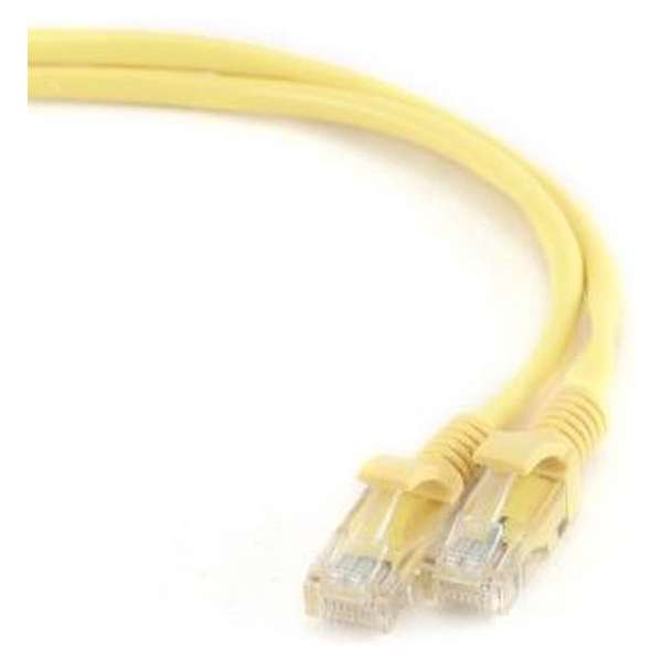 CablExpert PP12-1M/Y - Netwerkkabel, UTP Cat5E, geel