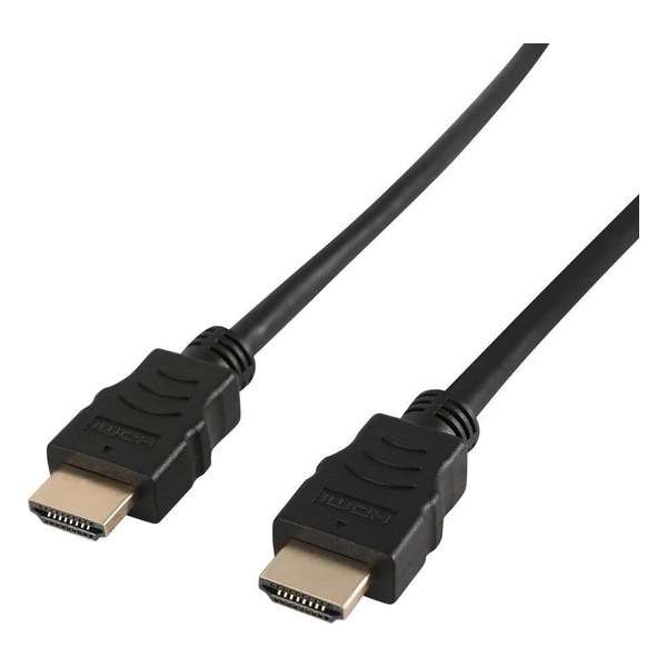 NÖRDIC HDMI-N1010 HDMI 2.1 Ultra HD 8k, HDR Color en eARC koperen 1 m, zwart