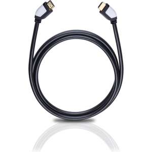 OEHLBACH Shape Magic High Speed haakse HDMI®-kabel met ethernet lengte 3,2 meter