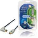 Bandridge HDMI 1.4 High Speed with Ethernet kabel haaks naar rechts - 5 meter