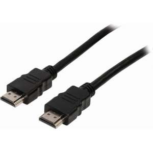 Nedis - Nedis CVGB34000BK10 High Speed Hdmi™-kabel Met Ethernet Hdmi™-connector - Hdmi™-connector 1,0 M Zwart - Altijd Garantie