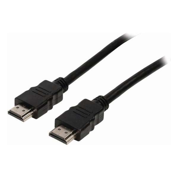 Nedis - Nedis CVGB34000BK10 High Speed Hdmi™-kabel Met Ethernet Hdmi™-connector - Hdmi™-connector 1,0 M Zwart - Altijd Garantie