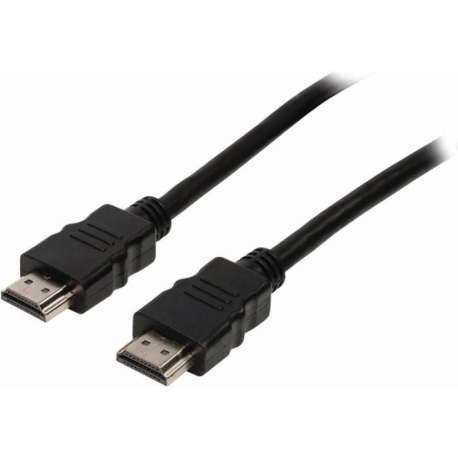 Nedis - Nedis CVGB34000BK10 High Speed Hdmi™-kabel Met Ethernet Hdmi™-connector - Hdmi™-connector 1,0 M Zwart - Altijd Garantie