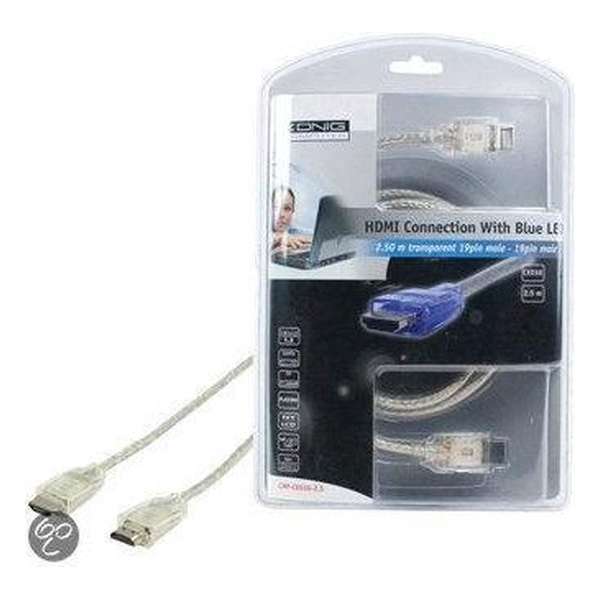 High Speed HDMI -kabel 2,50 m