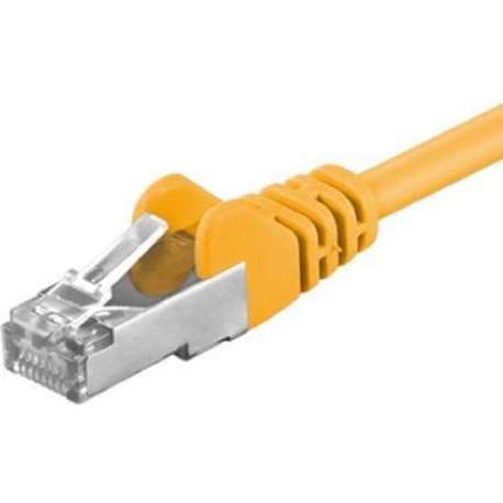 Goobay CAT 5-700 FTP Yellow 7m netwerkkabel Geel