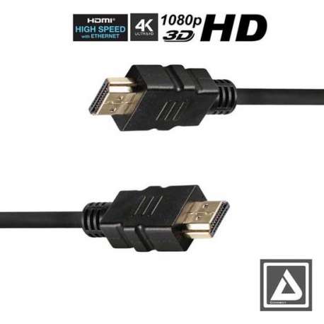 LAV  HDMI kabel 10 meter Ultra HD 1080P  Verguld