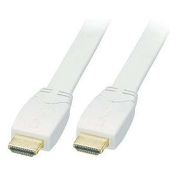 Lindy HDMI 1.3/1.4 Premium 2.0m HDMI kabel 2 m HDMI Type A (Standaard) Wit