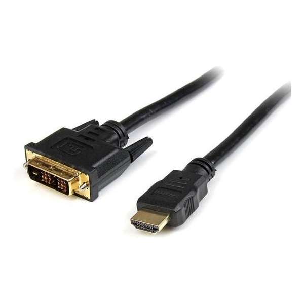 StarTech.com 0,5 m HDMI-naar-DVI-D-kabel M/M