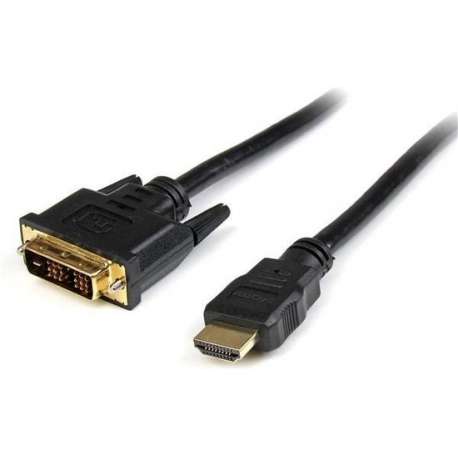 StarTech.com 0,5 m HDMI-naar-DVI-D-kabel M/M