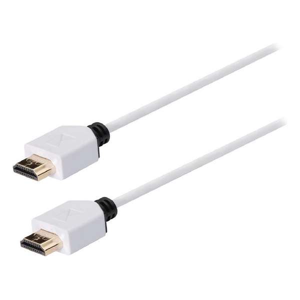 High Speed HDMI -kabel met Ethernet HDMI -connector - HDMI -connector 1.00 m wit