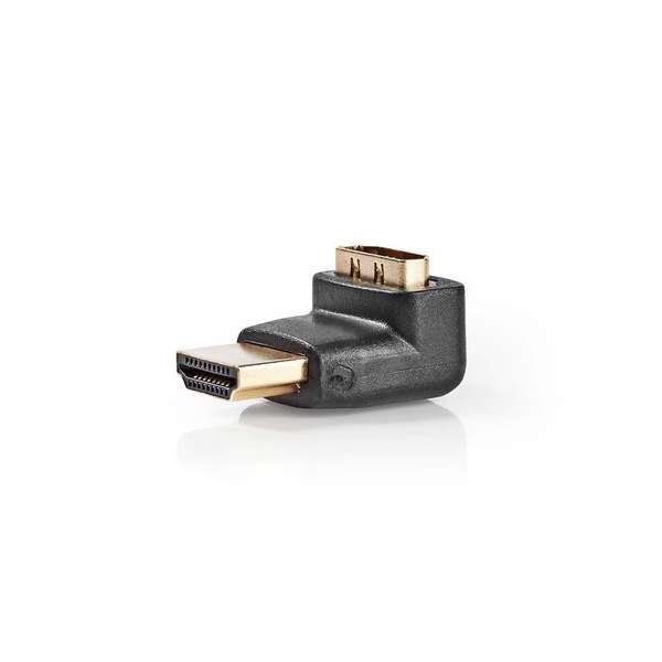 Nedis HDMI-Connector 270ø Haaks HDMI-Connector-HDMI F BK