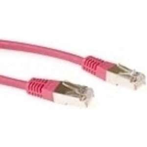 ACT Patchcord SSTP Category 6 PIMF, Red 20.00M netwerkkabel 20 m Rood