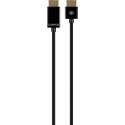 Cadyce High Speed HDMI kabel | 4K, 3D en Full HD | Extra dunne kabel | Ethernet | 24K Goud Geplateerd | 5 meter | Zwart