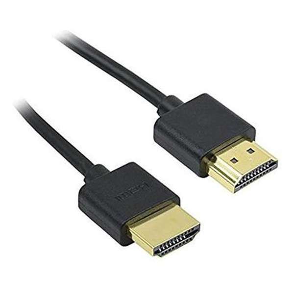 NÖRDIC HDMI-N2030 HDMI 1.4 dunne kabel Ultra HD 4k, HDR Color en ARC, 3 m, zwart