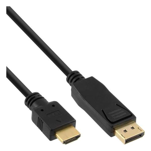 DeLOCK Premium DisplayPort 1.1 naar HDMI 1.3 kabel (Full HD 1080p) / zwart - 3 meter