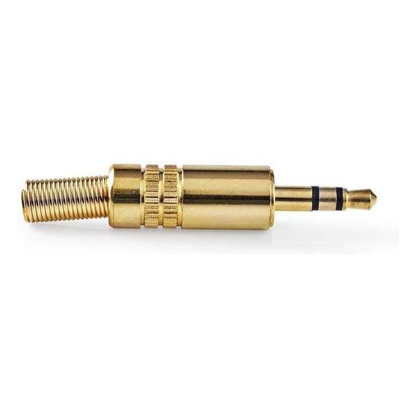 Nedis CAVC22900GD kabel-connector 3.5mm M Goud