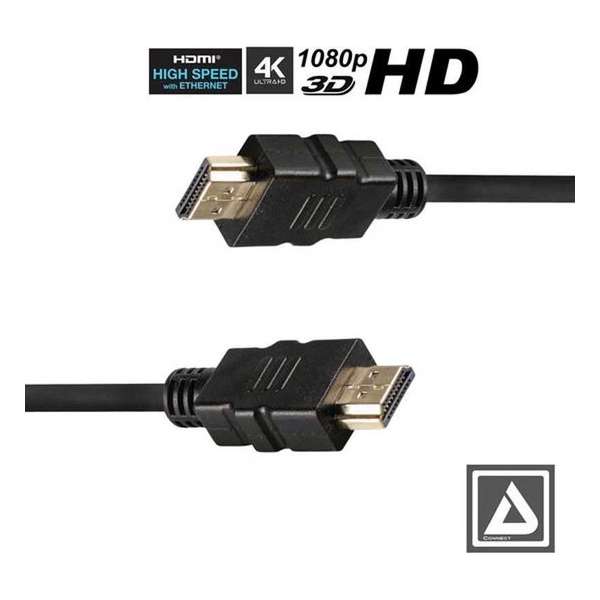 LAV HDMI kabel 15 meter Ultra HD 1080P Verguld