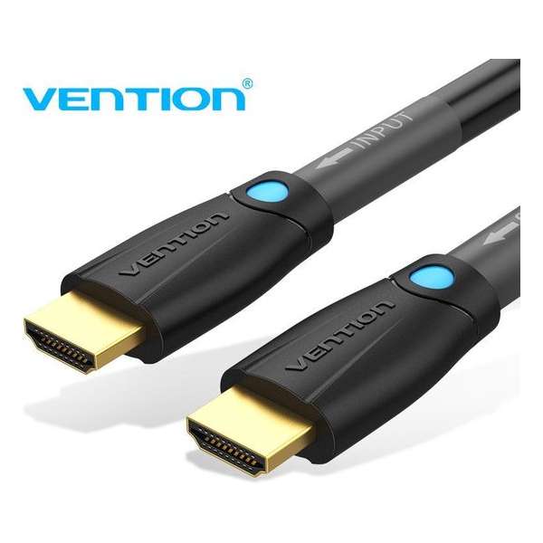 Vention HDMI 1.4 kabel 35 meter - 1080P Full-HD & 4K Ultra-HD & 3D - Gold-Plated