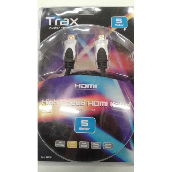 HDMI HIGH SPEED KABEL  5 MTR