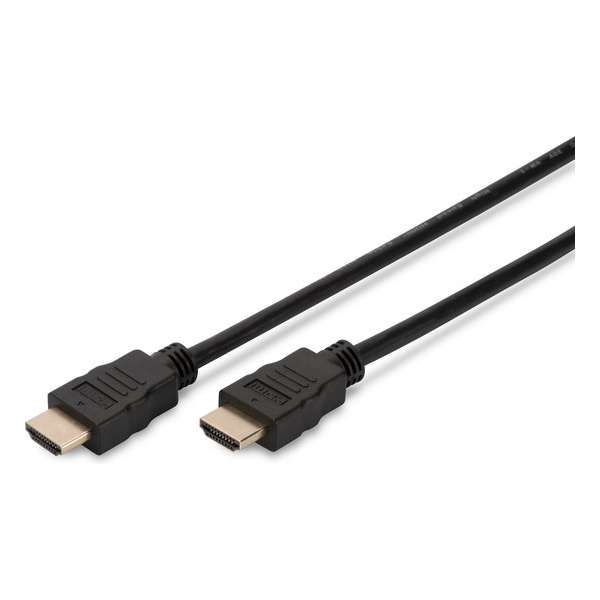 Digitus HDMI kabels HDMI 1.4 High Speed w/ Ethernet Connection Cable, HDMI A/M - HDMI A/M, 3.0m, Black