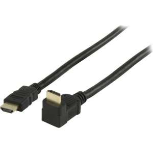 Valueline Vgvp34200b100 High Speed Hdmi Kabel met Ethernet Hdmi Connector - Hdmi Connector 90