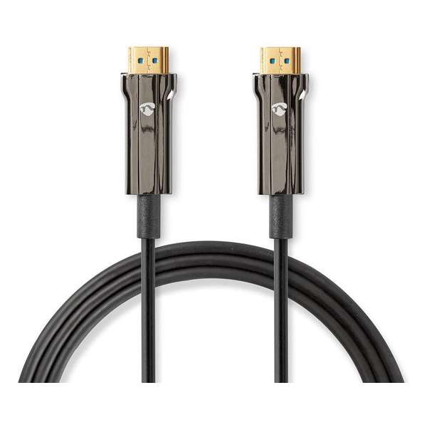 Nedis Premium actieve optical fiber HDMI kabel - versie 2.1 (8K 60Hz HDR) - 150 meter