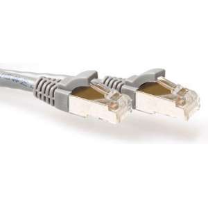 ACT FB3052 netwerkkabel 0,25 m Cat6a S/FTP (S-STP) Grijs