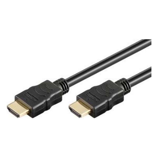 Goobay 61882 HDMI kabel 1 m HDMI Type A (Standaard) Zwart