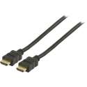 Qatrixx HDMI High Speed Kabel met ethernet - 1,00 meter Zwart