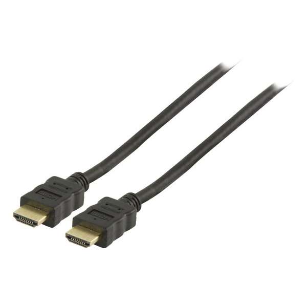 Qatrixx HDMI High Speed Kabel met ethernet - 1,00 meter Zwart