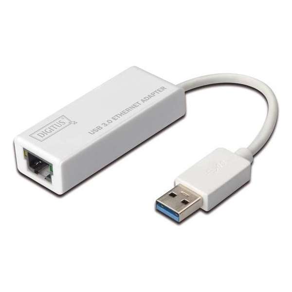 Digitus DN-3023 kabeladapter/verloopstukje USB RJ-45 Wit