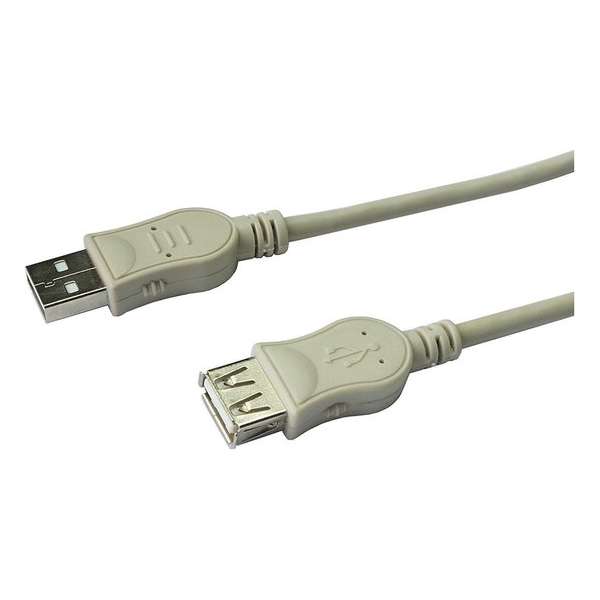 Lineaire PCUSB211C USB-kabel 1,8 m 2.0 USB A Beige