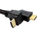 HDMI kabel 1.4 recht naar hoek - 5 meter