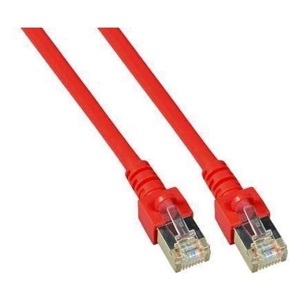 Techtube Pro - Internetkabel S/FTP CAT.5e - rood - 7.5 meter