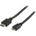 Valueline Vlvp34500b10 High Speed Hdmi Kabel met Ethernet Hdmi - Hdmi Mini-connector 1,00 M Zwart