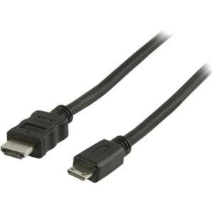 Valueline Vlvp34500b10 High Speed Hdmi Kabel met Ethernet Hdmi - Hdmi Mini-connector 1,00 M Zwart