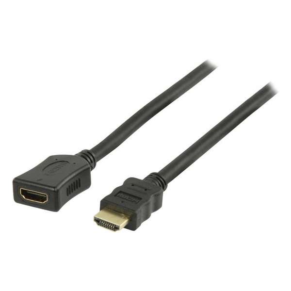 Valueline VGVP34090B50 High Speed Hdmi Kabel Met Ethernet Hdmi-connector - Hdmi Female 5 M Zwart