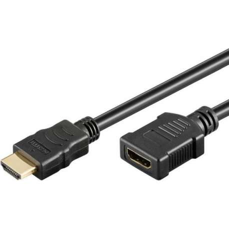 Goobay 5m HDMI HDMI kabel HDMI Type A (Standaard) Zwart