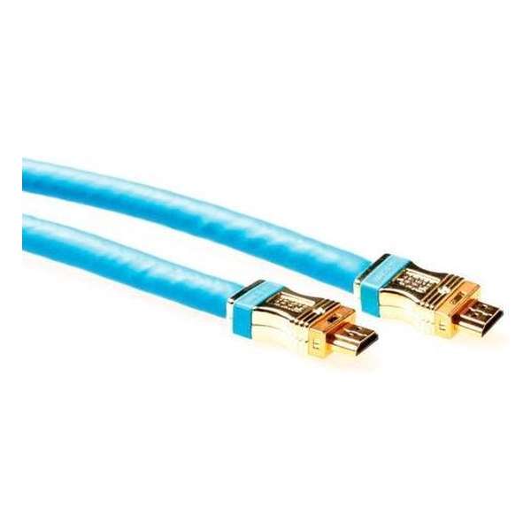 Intronics - 1.4 High Speed HDMI kabel - 10 m - Blauw