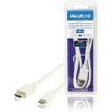 Valueline Vlmb34500w10 High Speed Hdmi-kabel met Ethernet Hdmi-connector - Hdmi Mini-connector 1,00 M Wit