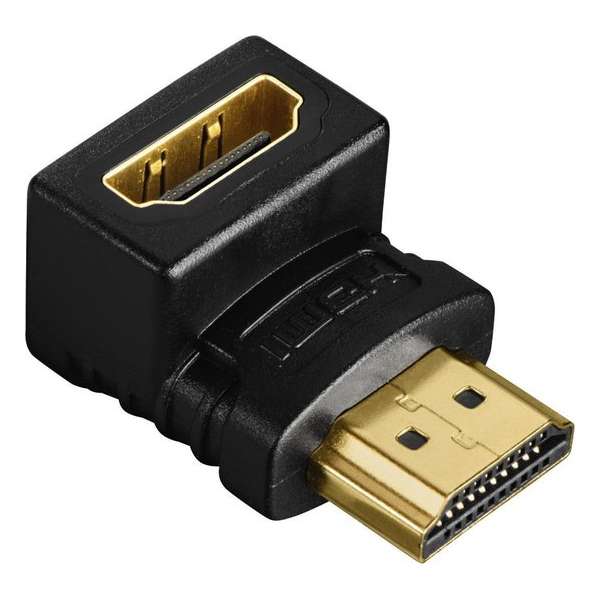 Avinity HDMI adapter 90° verguld