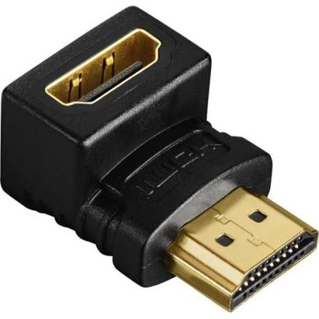 Avinity HDMI adapter 90° verguld