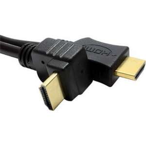 HDMI kabel 1.4 recht naar hoek - 1 meter