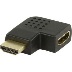 Valueline VGVP34903B High Speed Hdmi Met Ethernet Adapter Links Gehoekt Hdmi-connector - Hdmi-ingang Zwart