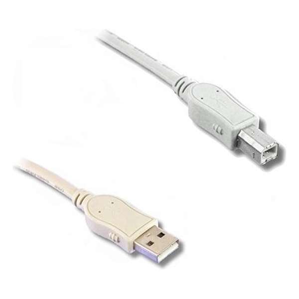 Lineaire PCUSB212E USB-kabel 3 m 2.0 USB A USB B Beige