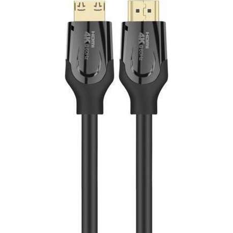 NÖRDIC HDMI-F010 HDMI kabel - 4K 60Hz - Glasvezel - 10 Meter - Zwart